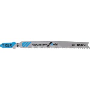 BOSCH - T 123 XF szúrófűrészlap, 74/2.6mm fémhez, 5 darab [2608638473]