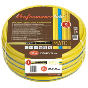 Furtun de grădină Performance Jubi MATCH, 15 metri lungime, diametru 5/8 inch - Irigare