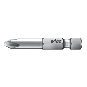 wiha - Set biti Profesional, 50mm, PH1, 1/4", in cutie de plastic, 2 piese [WH38676] 129570262 - Capete bit