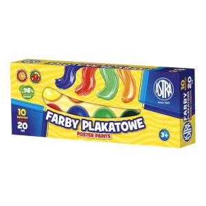 Temperafestékek Astra tégelyben, 10x20ml, 301115004 129572436 - Tempera