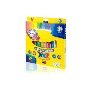 Kredki ołówkowe hexagonalne 24 kolory ASTRA 129572652 - Astra