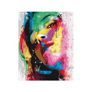 Festmény szám szerint PORTRAIT MODERN, keretben, 40x50cm, 801022905