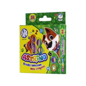 ASTRINO Gyermek viaszkréták, 24 darabos készlet, 316121004 129572896 - Astrino