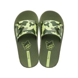 Ipanema Urban Slide gyerek papucs zöld camo mintával - Ipanema