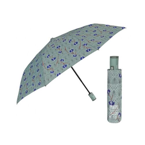 Technológia, Női automata esernyő Fiori / zöld, 21776 129573599
