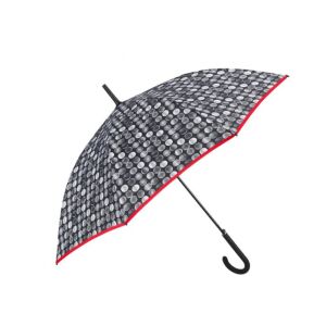 Time, Női automata esernyő Bianco/Nero, 26367 129573626 - Esernyő