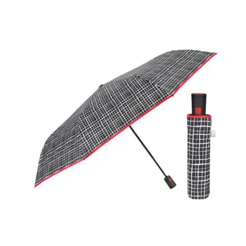 Time, Női összecsukható esernyő Bianco/Nero, 26369 129573645