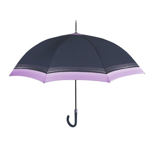 PERLETTI Női automata esernyő COLOR BORDER / lila szegély, 21695 129573997