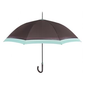 PERLETTI Női automata esernyő COLOR BORDER / türkiz díszítéssel, 21695 129574000 - Esernyő