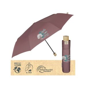 PERLETTI GREEN Női összecsukható esernyő / téglavörös, 19110 129574048 - Esernyő