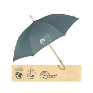 PERLETTI GREEN Női automata esernyő / pala szürke, 19109 129574062 - Perletti