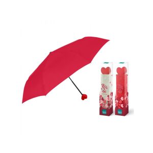 Női összecsukható esernyő Perletti VALENTIN / piros huzat, 26099 129574074 - Esernyő