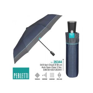PERLETTI TIME Férfi teljesen automata esernyő SCOZZESE, 26344 129574264 - Esernyő