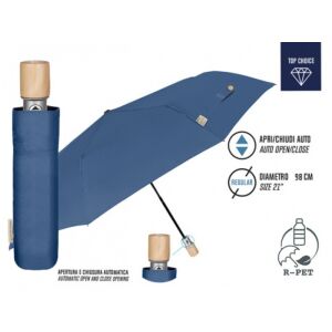 PERLETTI Zöld, teljesen automata összecsukható esernyő KÉK, 19138 129574353 - Esernyő