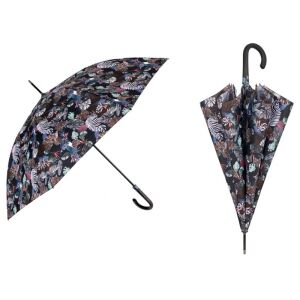 PERLETTI Automata esernyő TECHNOLOGY Foliage/ szürke, 21716 129574456 - Esernyő