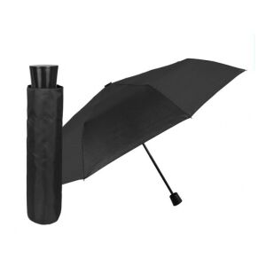 Összecsukható esernyő Perletti Economy fekete, 96005-01 129574482 - Esernyő