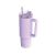 Quokka Stream 950ml rozsdamentes acél utazópohár fogantyúval és szívószállal, lila