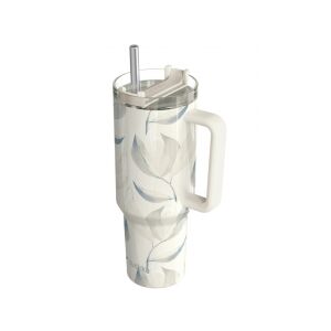 Quokka Stream, rozsdamentes acél XL termo pohár Cotton, 1200ml, 40043