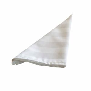 Комплект 50 салфетки Kotonia Home Hotel, 100% памук, Дамаск (широки райета), размер 35x45 см, бели 129576157