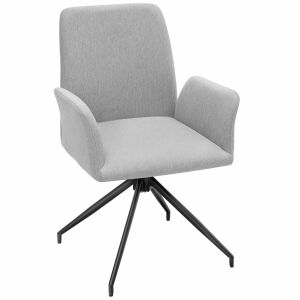 Otočné kreslo Daya, čalúnené 134544284 - Jedálenská stolička