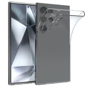 Samsung Galaxy S25 Ultra tok - szilikon gél, ultravékony 0,3 mm, prémium védelem, minimalista dizájn, átlátszó