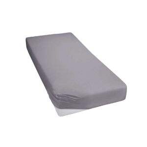 Pamut strech lepedő 60x120-70x140cm - világos szürke