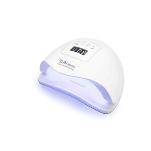 Lampa UV manichiura / unghii, cu afisaj LED, 120 W, Sun X5 PLUS Alb, senzori, timer, uscare rapida 129602315 - Lampă uscător de unghii