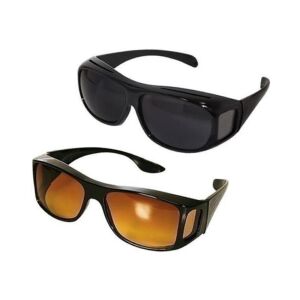 Kit ochelari auto HD Vision pentru condus ziua si noaptea 129602754 - Ochelari de soare pentru barbati