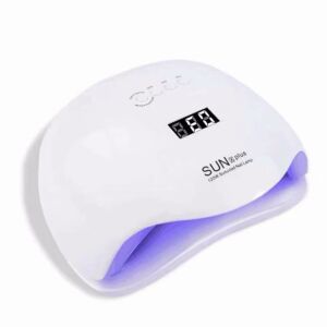 Lampa UV, LED 120W, Afisaj LCD, Aprindere automata la introducerea mainii, Alb 129605174 - Lampă uscător de unghii