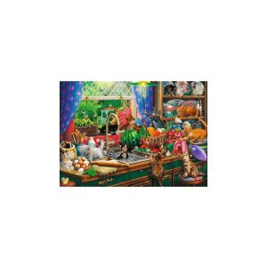 Trefl 1000-teiliges Premium Plus Puzzle, Tea Time - Katzen in der Küche, 10839 - Trefl Puzzle