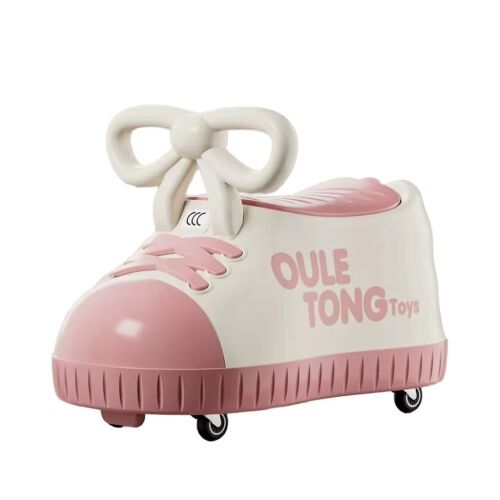 Kinderauto, Flippy, Schuhmodell, 4 Räder, 1-6 Jahre, Aufbewahrungsbox, ABS, 48 x 27 x 34 cm, Rosa