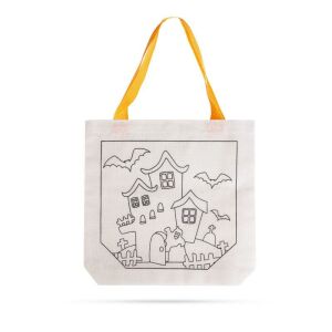 Kifesthető ajándéktáska - vár - 4 filctoll