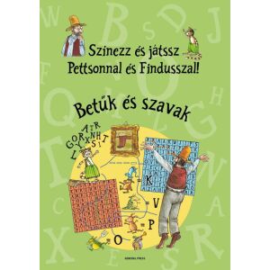 Színezz és játssz Pettsonnal és Findusszal! - Betűk és szavak 129632842 - Gyermek & Ifjúsági könyv
