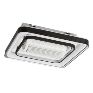 RÁBALUX Aireon mennyezeti ventilátor LED világítással, négyszögletes design - Mennyezeti ventilátor