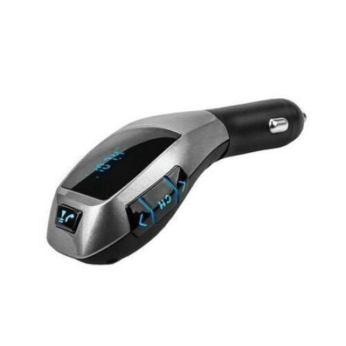 Macvi Bluetooth FM Transzmitter Autós Készlet kihangosításhoz és zenelejátszáshoz