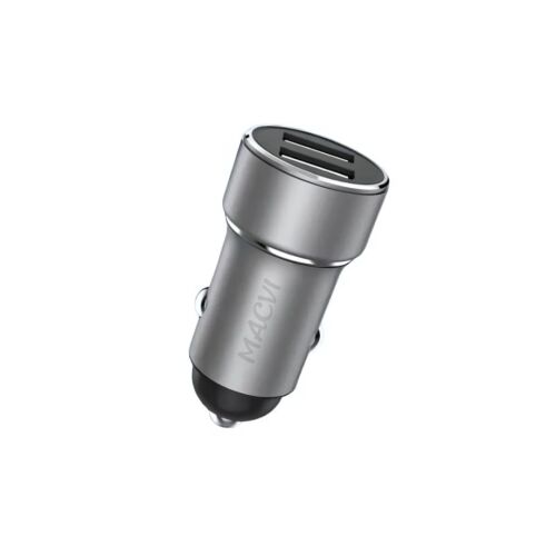 Macvi autós töltő adapter dupla USB porttal