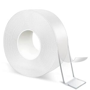 Macvi® erős kétoldalas ragasztószalag, nano technológiával, 3m, 30mm, átlátszó