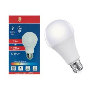 Macvi® LED izzó 15W (120W egyenértékű), 1350 lm, nagy energiahatékonyságú