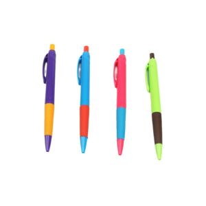 60 darabos Macvi® színes tollkészlet kék tintával irodai és iskolai használatra