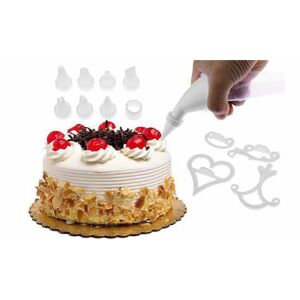 Macvi® 100 darabos készlet tortadíszítéshez, professzionális tartozékok