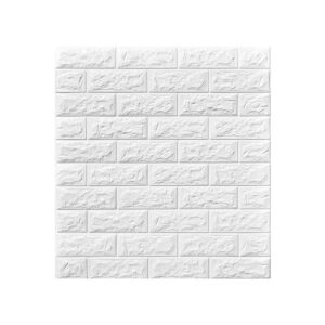 Egyetlen Macvi Fehér Tégla 3D Falpanel - Macvi