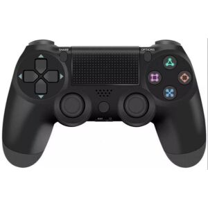 Macvi Doubleshock 4 fekete vezeték nélküli kontroller PS4-hez, PS TV-hez, PS Now-hoz - Macvi