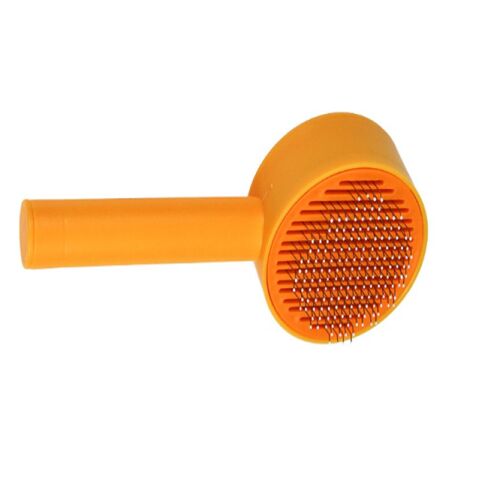 Macvi Pet Brush - Narancssárga kisállat kefe a hatékony és kényelmes szőrzetápoláshoz