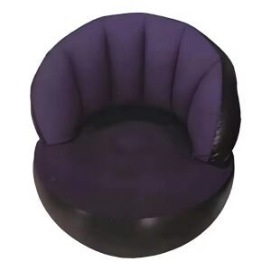 Kényelmes felfújható szék, pumpával, modern design, 85x70 cm-es méretek, ideális beltéri és kültéri használatra, lila színű