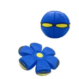 Macvi® Interaktív robbanó labda korong alakban, világítással, kék színben