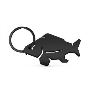 Ponty Sörnyitó Kulcstartó - Fekete