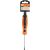 EvoTools csavarhúzó mágneses heggyel, 100 mm hosszú, fekete és narancssárga fogantyúval, csomagolt