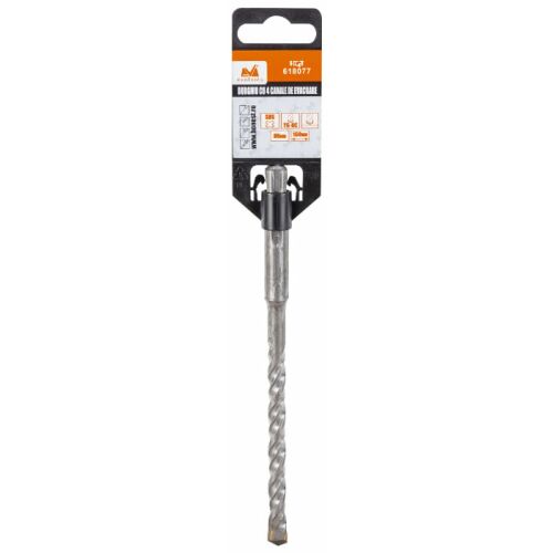 EvoTools SDS betonfúró 4 evakuációs csatornával, 5 mm átmérő, 110 mm hosszúság - EvoTools