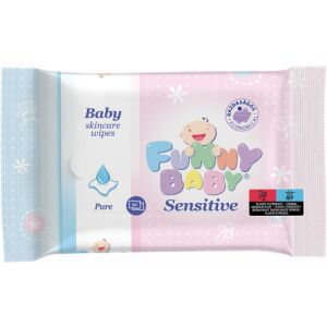 Funny Baby Sensitive 60 lapos baba törlőkendő érzékeny bőrre