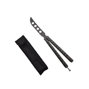 Briceag fluture antrenament, metal, 27 cm, husa inclusa 135875527 - Cutite si bricege